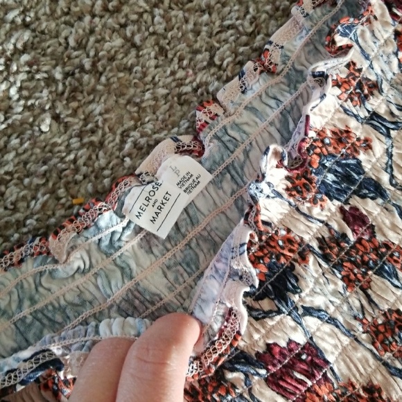 Melrose and Market Off the Shoulder Top - Picture 2 of 2